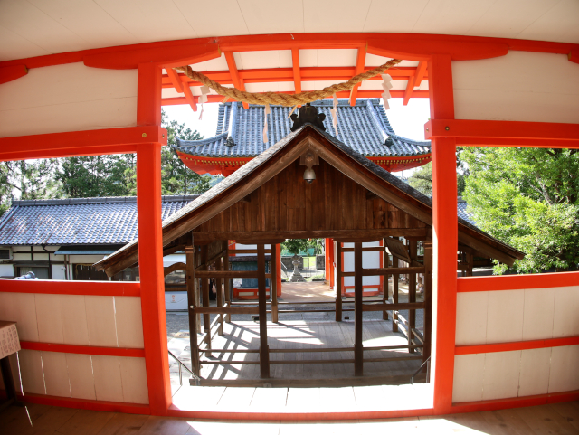 廣八幡宮 拝殿3