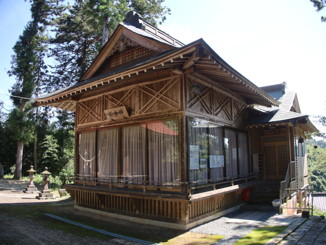 上川崎八幡神社 神楽殿3